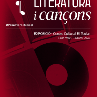 La exposición «Literatura i cançons» llega a Cocentaina